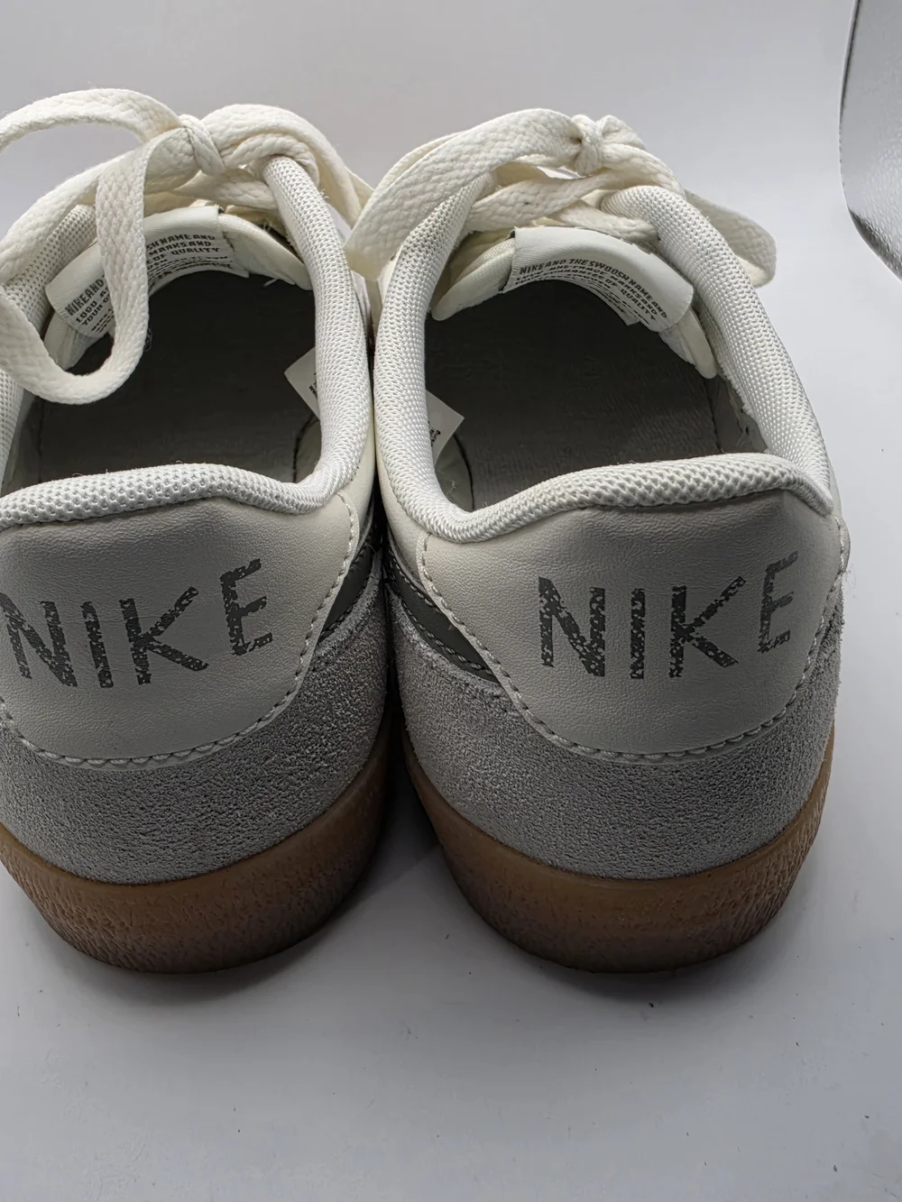Nike Killshot 2 Leather Sail Light Army Gum Yellow Sneakers Womens 8.5 Eu40 - Picture 7 of 10